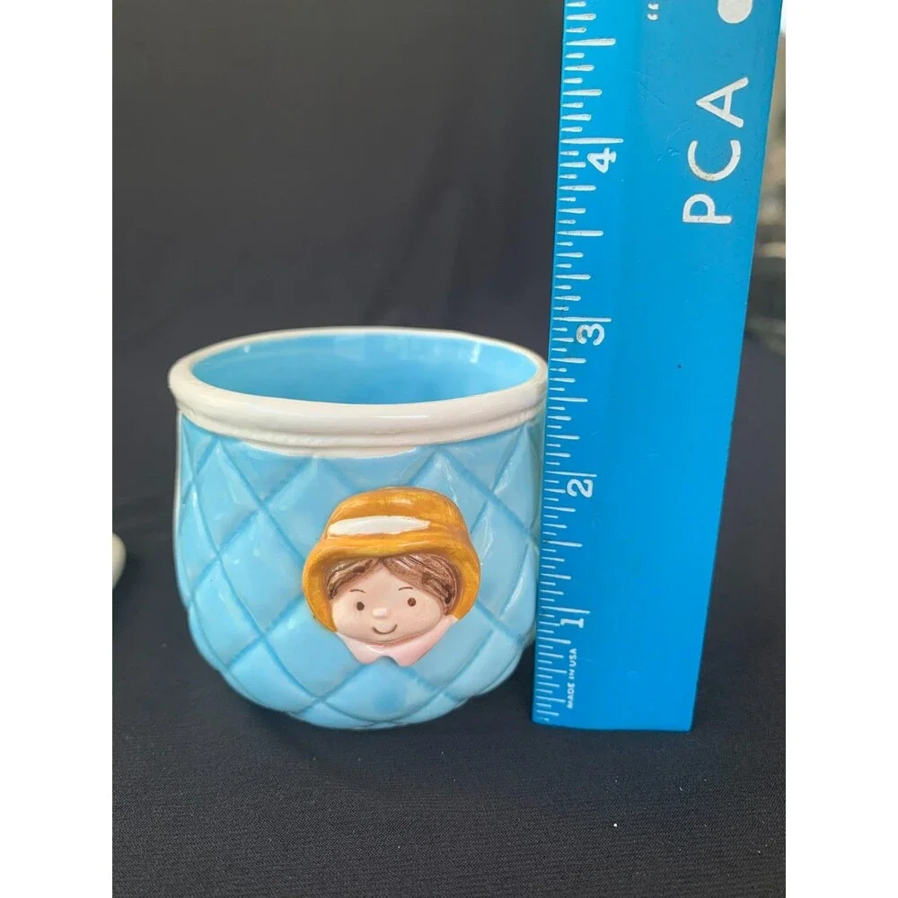 Vintage American Greetings Little Blessings Tea or Coffee Cup Boy 1980s
